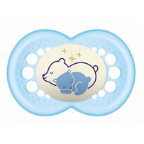 Chupeta Mam Original Night Skin Soft 6 Meses 1 unidade