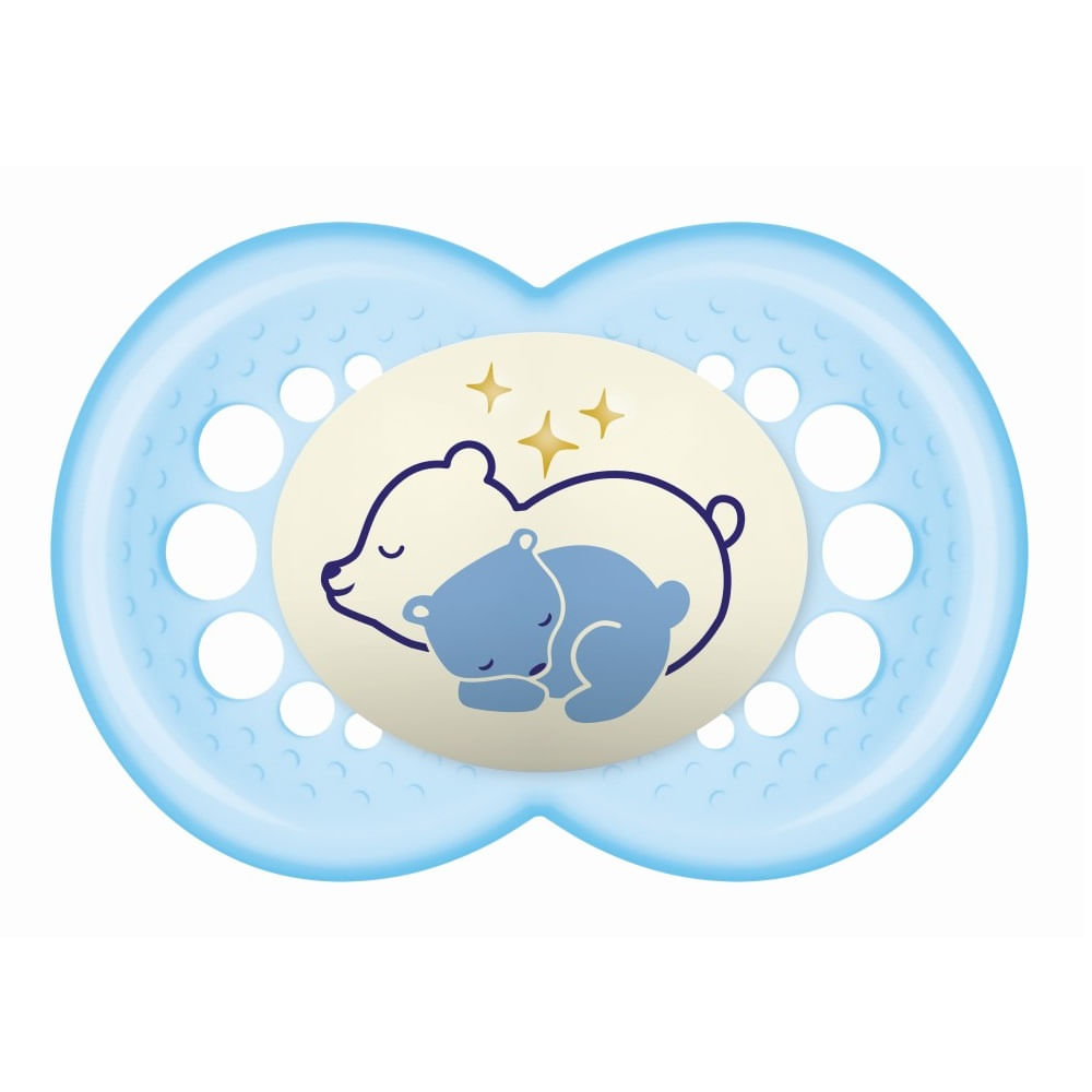 Chupeta Mam Original Night Skin Soft 6 Meses 1 unidade