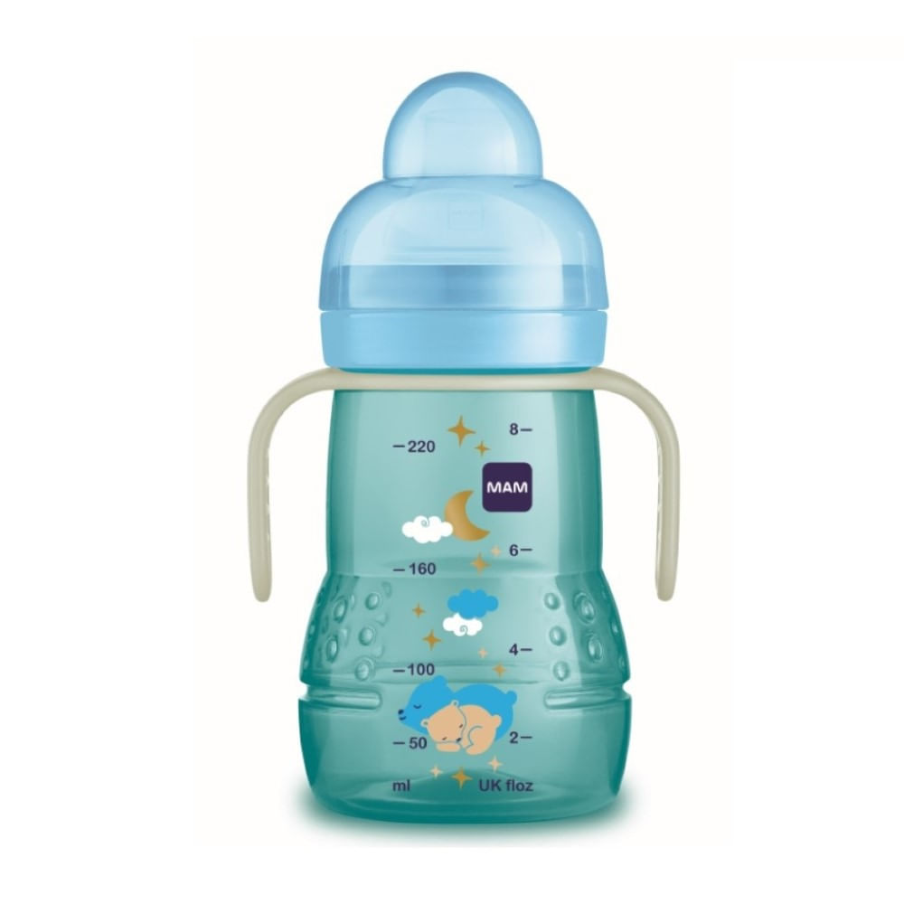 Copo De Treinamento Mam Night Azul 220ml