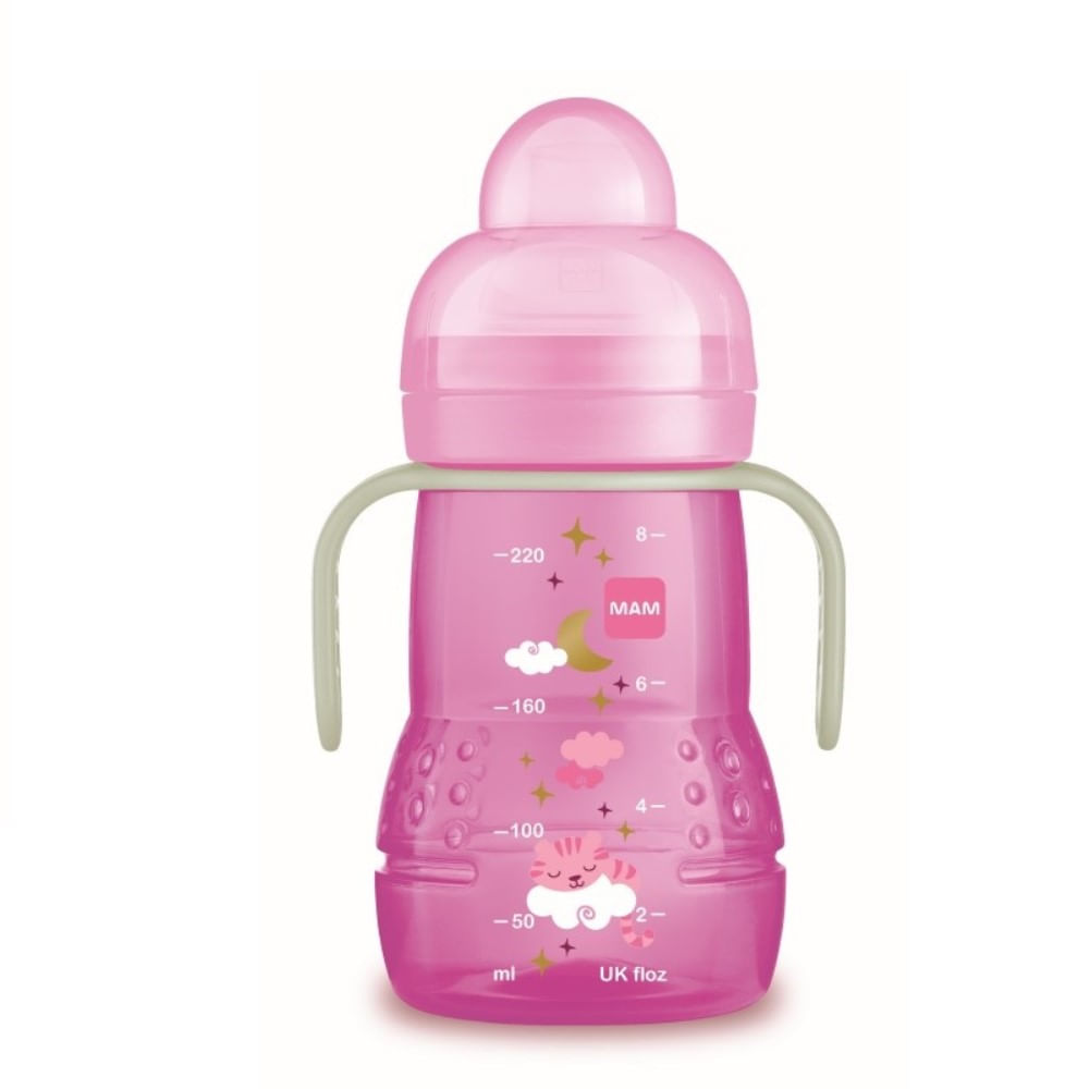 Copo De Treinamento Mam Night Rosa 220ml
