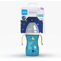 Copo De Treinamento Mam Fun To Drink Night Azul 270ml