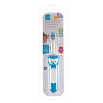 Escova Dental Infantil Mam Babys Brush 6+ Meses Azul 1 Unidade
