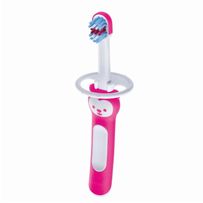 Escova Dental Infantil Mam Babys Brush 6+ Meses Rosa 1 Unidade