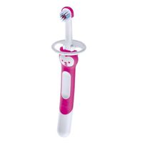 Escova Dental Infantil Mam Training Brush 6+ Meses Rosa 1 Unidade