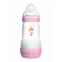 Mamadeira Mam First Bottle Rosa 260ml
