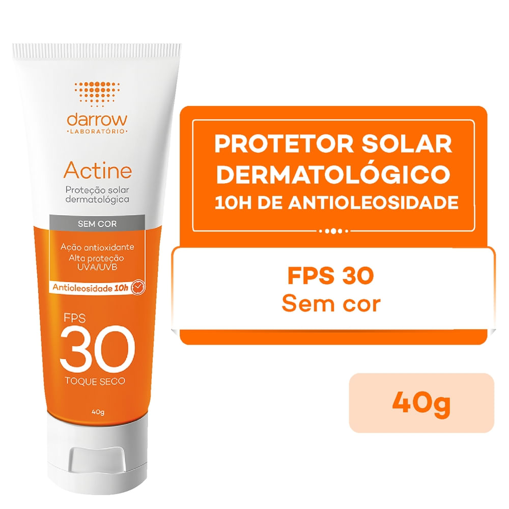 Protetor Solar Darrow Actine FPS30 40g