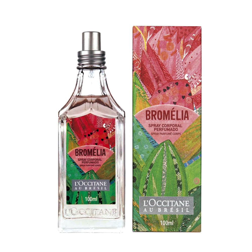 Perfumado Spray Corporal  Louccitane Au Brésil Bromélia 100ml