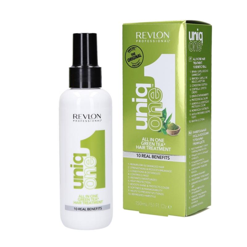 Leave-in Uniq One Green Tea Hair Treatment Revlon 150ml