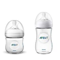 Kit Mamadeira Philips Avent Pétala Transparente Scd301/06 125ml + 260ml