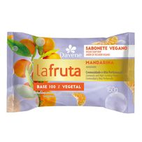 Sabonete Em Barra Vegetal Davene La Fruta Mandarina 150g