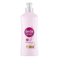 Creme para Pentear Seda Recarga Natural Hidratação Antinós 300ml
