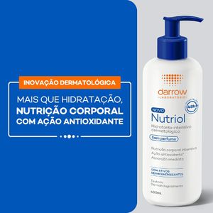 Loção Hidratante Nutriol Sem Perfume 400ml