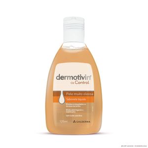 Sabonete Líquido Facial Dermotivin Oil Control Pele Oleosa 120ml
