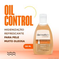 Sabonete Líquido Facial Dermotivin Oil Control Pele Oleosa 120ml