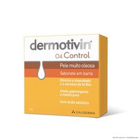 Sabonete Em Barra Para O Rosto Dermotivin Oil Control 90g