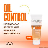 Sabonete Líquido Facial Dermotivin Oil Control Pele Oleosa 70ml