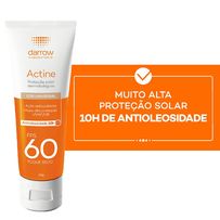 Protetor solar Darrow Actine FPS60 Color 40g