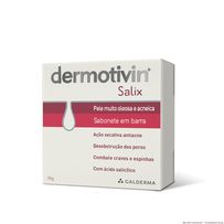 Sabonete Em Barra Para O Rosto Dermotivin Salix 90g