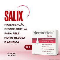 Sabonete Em Barra Para O Rosto Dermotivin Salix 90g