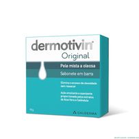 Sabonete Em Barra Para O Rosto Dermotivin Original 90g