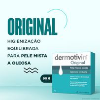Sabonete Em Barra Para O Rosto Dermotivin Original 90g