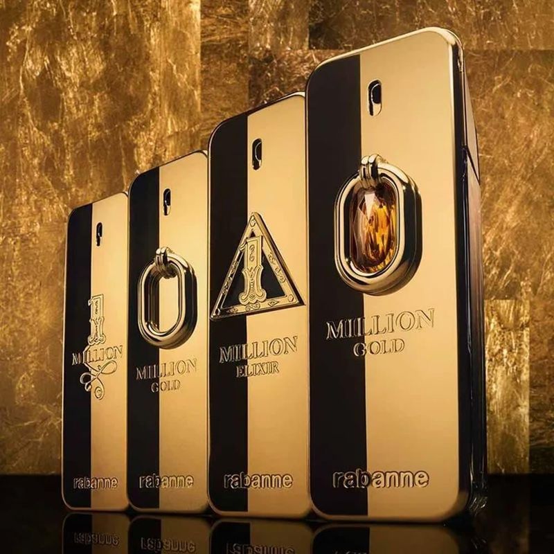 Perfume Million Gold Elixir Parfum Intense Masculino Rabanne 50ml