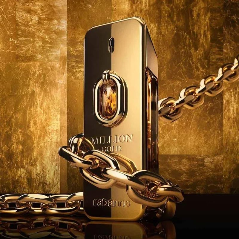 Perfume Million Gold Elixir Parfum Intense Masculino Rabanne 50ml