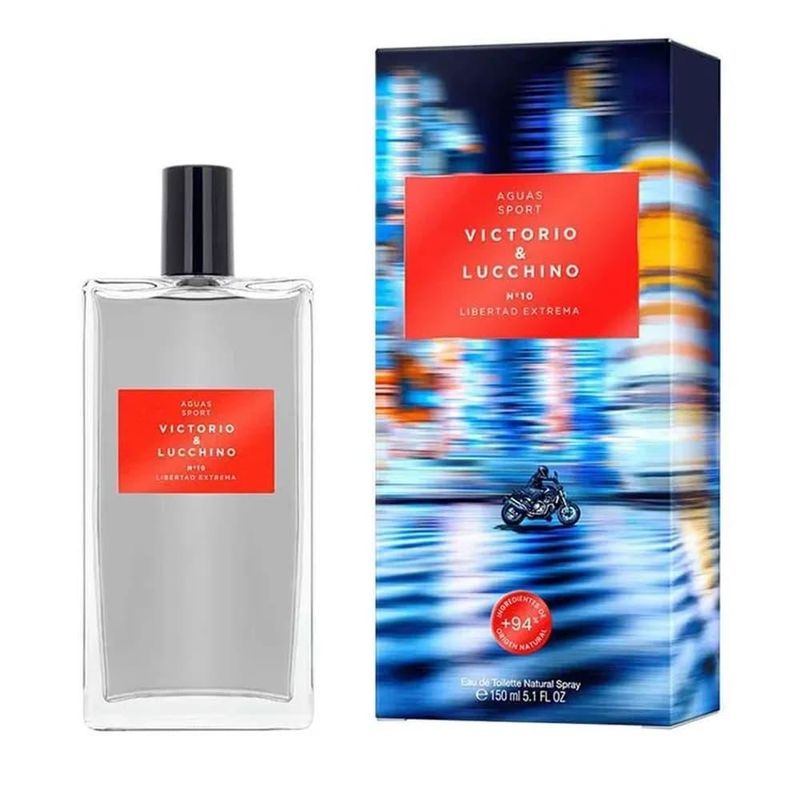 Perfume Libertad Extrema Nº 10 Eau de Toilette Masculino Victorio & Lucchino 150ml