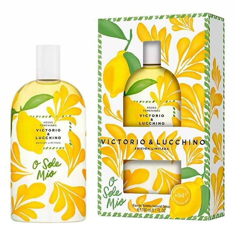 Perfume Aguas Femeninas O Sole Mio Eau de Toilette Victorio & Lucchino 150ml