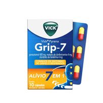Grip-7 Vick Pyrena 10 Cápsulas