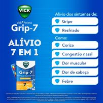 Grip-7 Vick Pyrena 10 Cápsulas