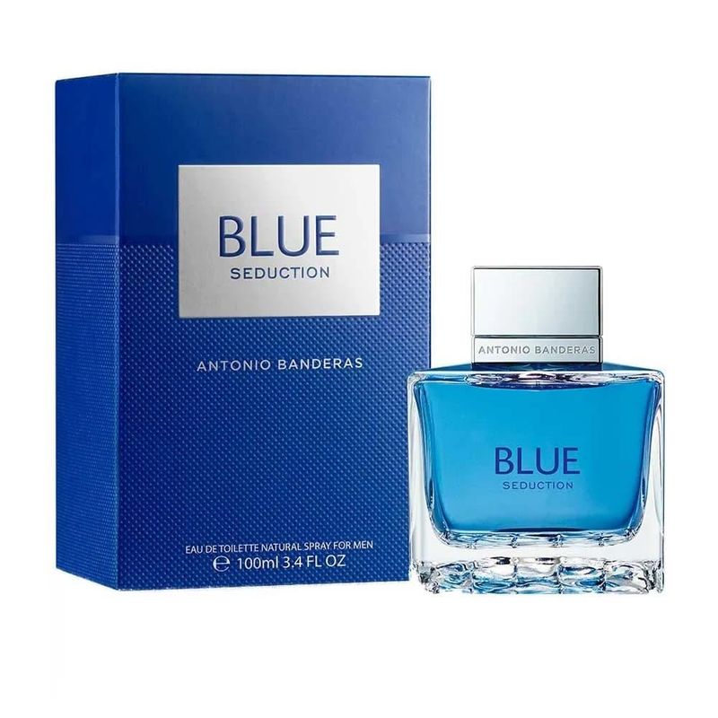 Perfume Blue Seduction Eau De Toilette Masculino Banderas 100ml