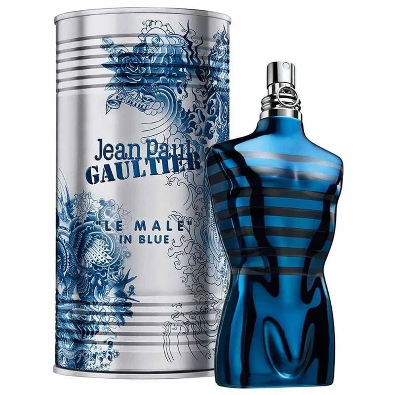 Perfume Le Male In Blue Eau de Parfum Masculino Jean Paul Gaultier 75ml