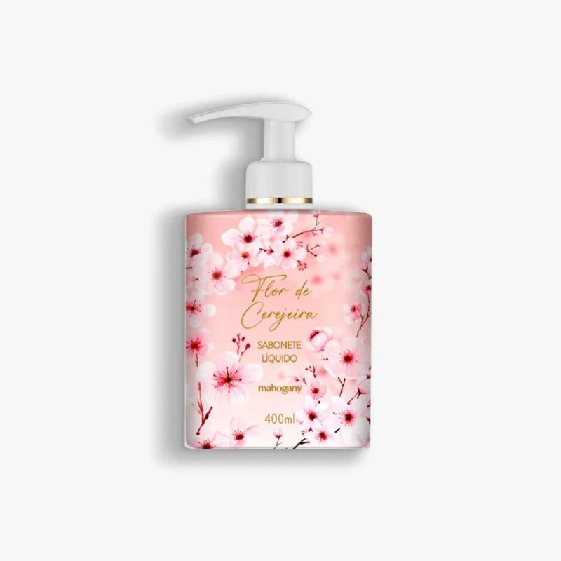 Sabonete Líquido Flor de Cerejeira Mahogany 400ml