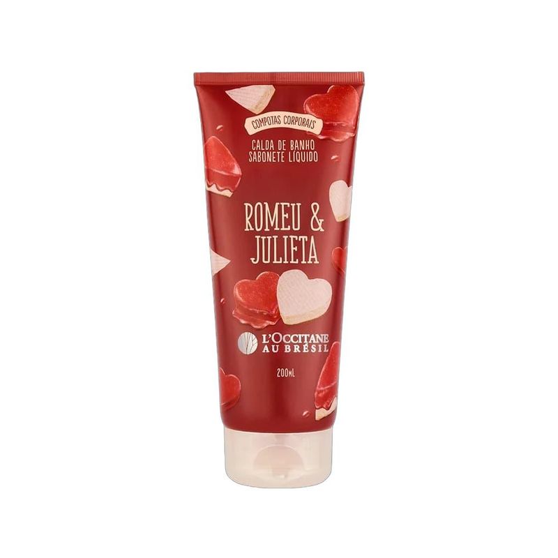 Calda de Banho Sabonete Líquido Romeu e Julieta L'Occitane Au Brésil 200mL