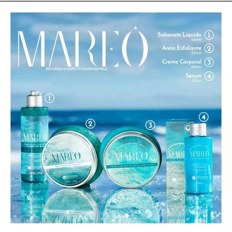 Areia Esfoliante Corporal Mareô L'Occitane Au Brésil 200ml