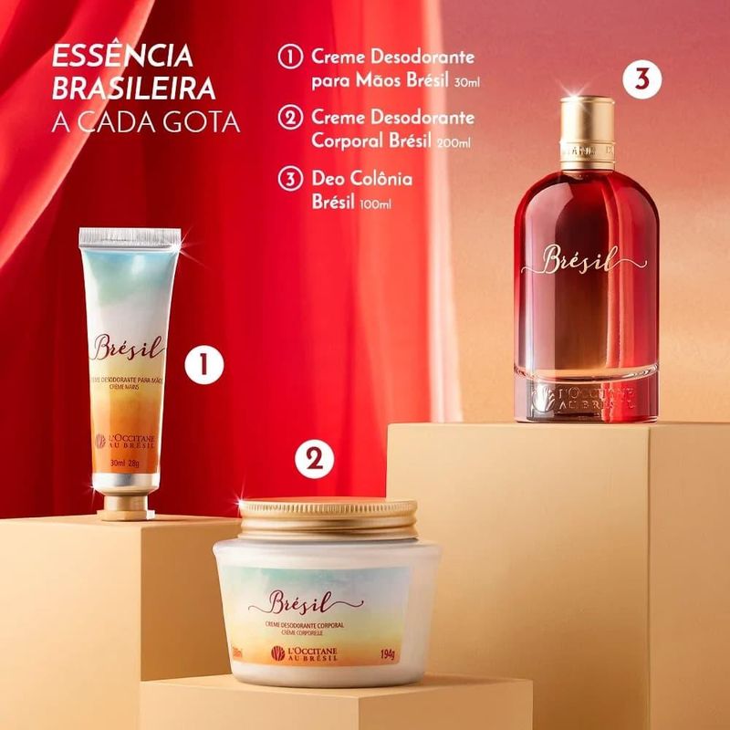 Deo Colônia Brésil L'Occitane Au Brésil 100ml