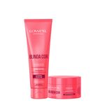 Kit Lowell Blinda Cor Shampoo Máscara (2 produtos)