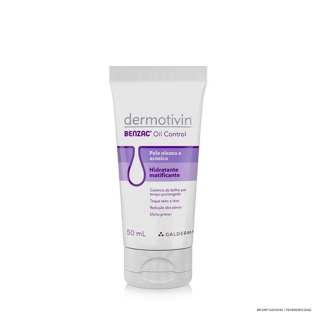 Hidratante Facial Dermotivin Benzac Matificante Oil Control 50ml