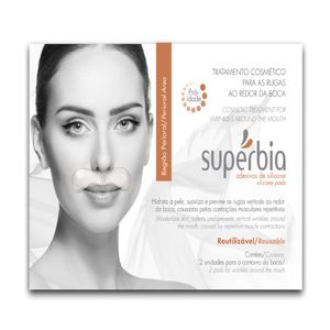 Adesivo De Silicone Superbia Região Perioral 35g 2 Unidades