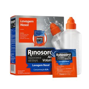 Rinosoro Alto Volume 30 Saches De 2,16g + 1 Frasco Aplicador De 240ml