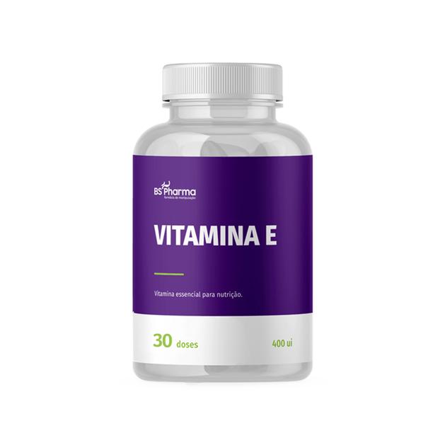 Vitamina E 400 UI - 60 Cápsulas