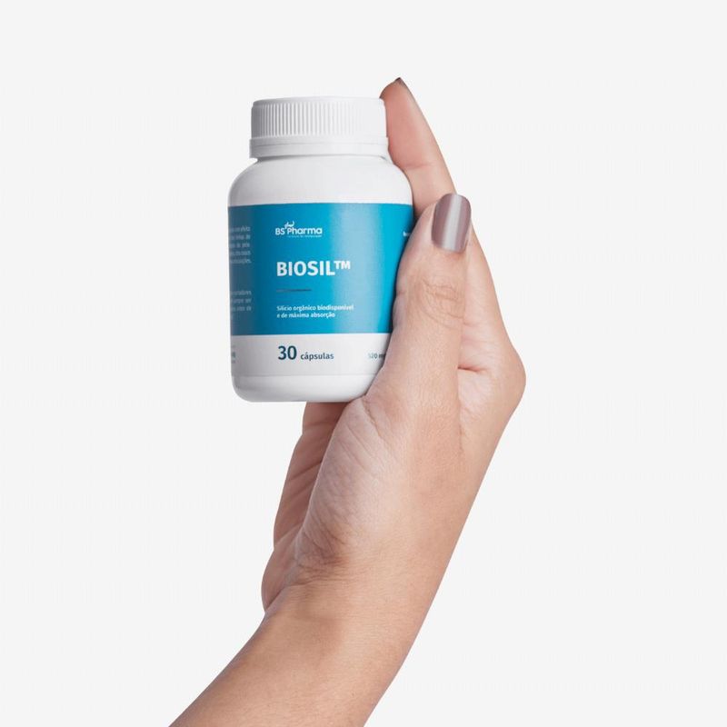 Combo BioSil (Silício Orgânico) 520 mg - 2x30 Cápsulas