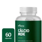 Cálcio e Vitaminas MDK - 60 Cápsulas
