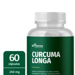 Cúrcuma Longa 250 mg - 60 Cápsulas