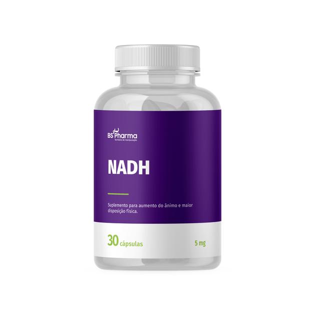 NADH 5 mg - 30 Cápsulas