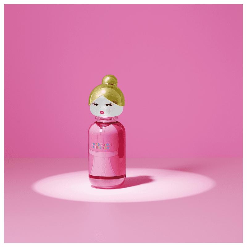 Benetton Sisterland Pink Raspberry Eau de Toilette - Perfume Feminino 80ml