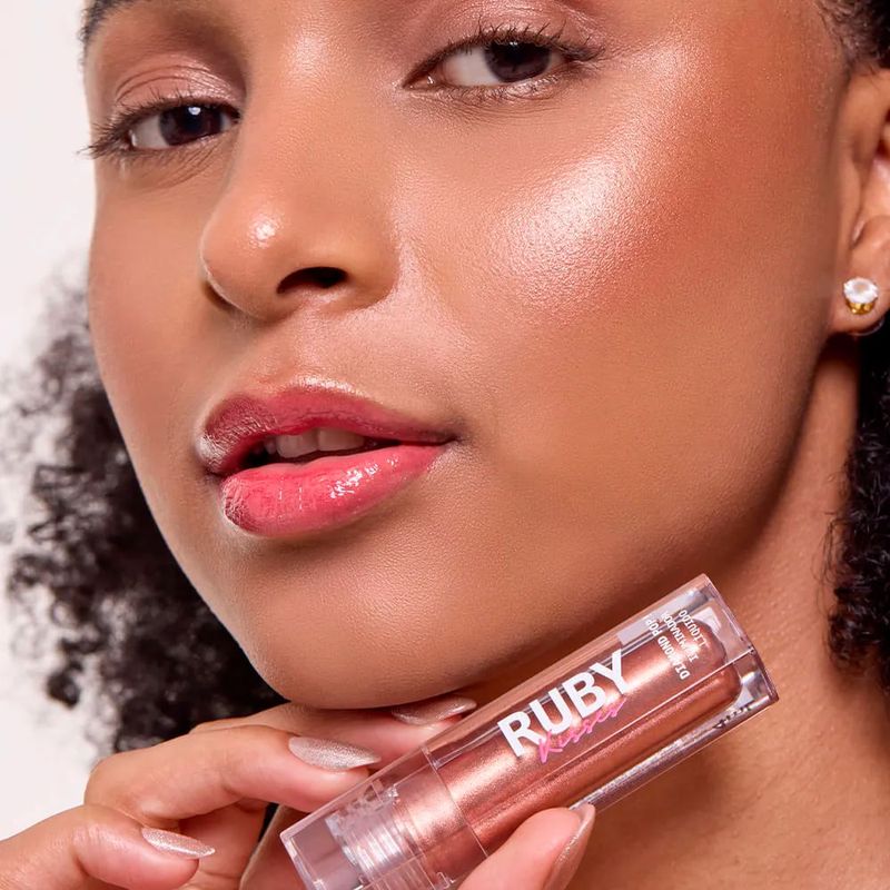 Ruby Kisses Diamond Pop - Iluminador Líquido Bronze 4ml