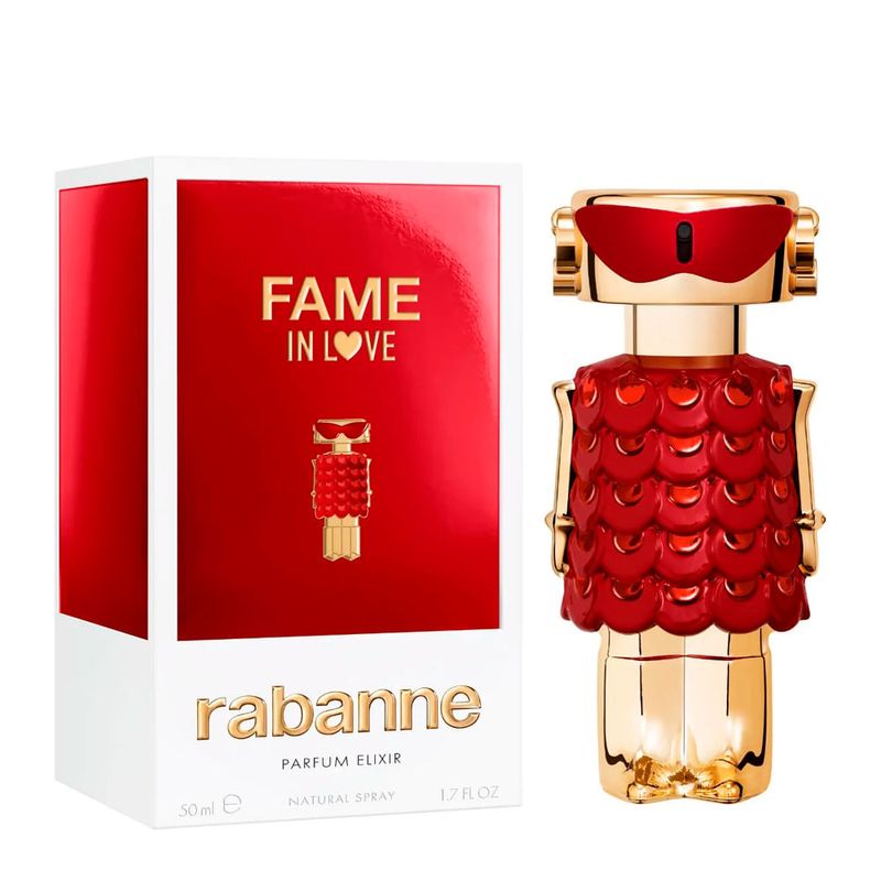 Rabanne Fame In Love Parfum Elixir - Perfume Feminino 50ml