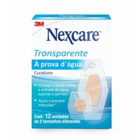 Curativos Nexcare Prova D'Água 12 unidades